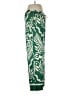 H&M 100% Polyester Tropical Green Casual Pants Size L - photo 4