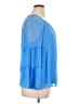 JM Collection 100% Polyester Blue 3/4 Sleeve Blouse Size XL (petite) - photo 4