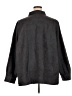 Catherines 100% Polyester Gray Black 3/4 Sleeve Blouse Size 3X - photo 2