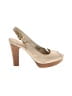 Ugg Australia 100% Leather Tan Heels Size 11 - photo 1