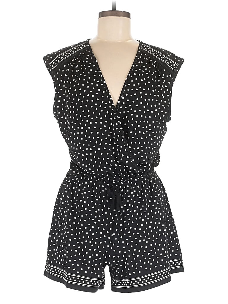 Pre-owned Max Studio Romper In Black