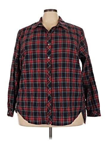 J.Jill Long Sleeve Button-Down Shirt (view 1)