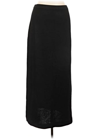 St. John Caviar Wool Skirt (view 1)