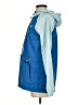 Asics 100% Nylon Color Block Blue Windbreaker Size S - photo 5