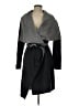 DKNY Gray Wool Coat Size 10 - photo 1