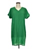 Unbranded 100% Polyester Solid Green Casual Dress Size M - photo 1
