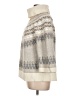Lands' End Chevron-herringbone Gray Pullover Sweater Size L - photo 5