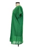 Unbranded 100% Polyester Solid Green Casual Dress Size M - photo 5