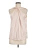 Ann Taylor 100% Polyester Pink Sleeveless Blouse Size M - photo 1