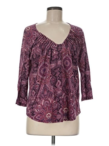 Lucky Brand 3/4 Sleeve Blouse (view 1)