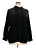 Talbots Black Long Sleeve Blouse Size XL - photo 1
