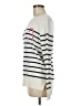 Ann Taylor LOFT Outlet 100% Cotton Stripes Ivory Pullover Sweater Size M - photo 5