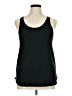 Nike 100% Polyester Black Active Tank Size XL - photo 1
