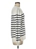 Ann Taylor LOFT Outlet 100% Cotton Stripes Ivory Pullover Sweater Size M - photo 4