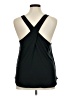 Nike 100% Polyester Black Active Tank Size XL - photo 2