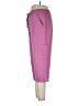 Basic Editions 100% Cotton Color Block Pink Casual Pants Size L - photo 5