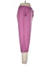 Basic Editions 100% Cotton Color Block Pink Casual Pants Size L - photo 4