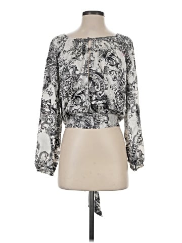 BCBGMAXAZRIA Long Sleeve Blouse (view 1)