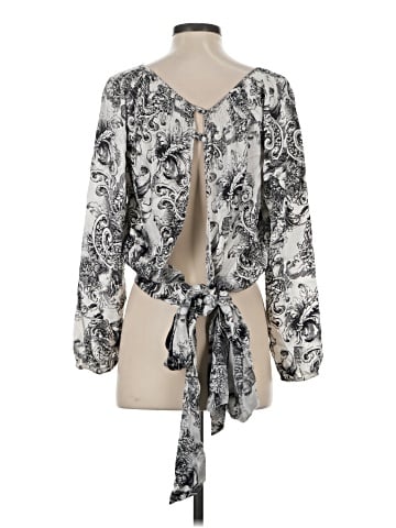 BCBGMAXAZRIA Long Sleeve Blouse (view 2)