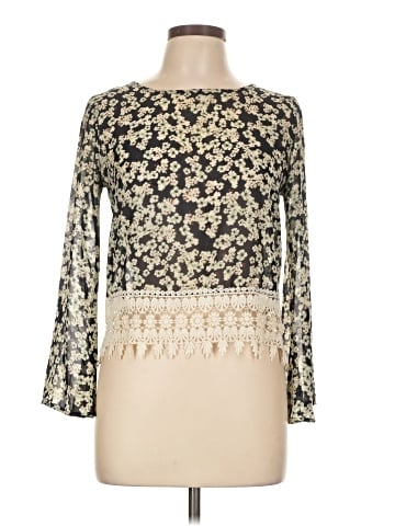 Mauve Long Sleeve Blouse (view 1)