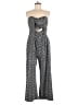 Bardot 100% Cotton Hearts Black Jumpsuit Size 12 - photo 1