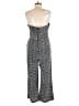 Bardot 100% Cotton Hearts Black Jumpsuit Size 12 - photo 2