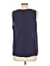 Guess Blue Sleeveless Blouse Size L - photo 2