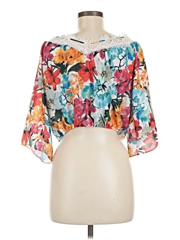Limelight 3/4 Sleeve Blouse (view 2)