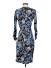 Cache Print Blue Cocktail Dress Size S - photo 2