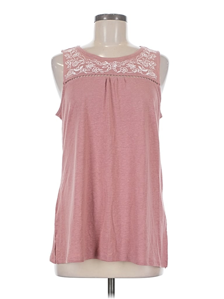 Market & Spruce Sleeveless Blouse In Pink