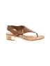 MICHAEL Michael Kors 100% Leather Tan Sandals Size 10 - photo 1