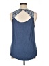 Fortune + Ivy 100% Polyester Blue Sleeveless Blouse Size XL - photo 2