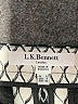 L.K. Bennett Chevron-herringbone Black Casual Pants Size 8 - photo 7