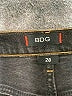 BDG Chevron-herringbone Black Gray Jeans Size 28 waist - photo 7