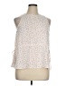 Worthington 100% Polyester White Sleeveless Blouse Size XL - photo 1