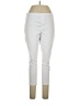 Hue Solid Ivory Silver Casual Pants Size XL - photo 1