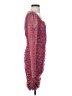 BCBGeneration Paisley Pink Cocktail Dress Size S - photo 4