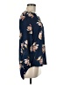 Daniel Rainn 100% Polyester Blue 3/4 Sleeve Blouse Size 8 - photo 4