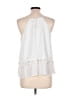 Cremieux 100% Polyester White Sleeveless Blouse Size L - photo 2