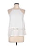 Cremieux 100% Polyester White Sleeveless Blouse Size L - photo 1