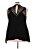 Torrid Black Sleeveless Blouse Size 3X Plus (3) - photo 2