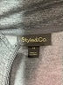 Style&Co Gray Sweatshirt Size 1X - photo 7
