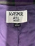 Kasper A.S.L. Plaid Purple Blazer Size 4 (estimated, petite) - photo 6