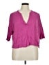 Boden 100% Linen Pink 3/4 Sleeve Top Size 14 - photo 1