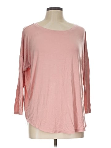 Ann Taylor LOFT Outlet 3/4 Sleeve T-Shirt (view 1)