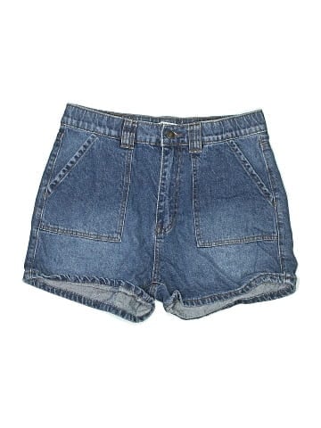 Wax Jean Denim Shorts (view 1)