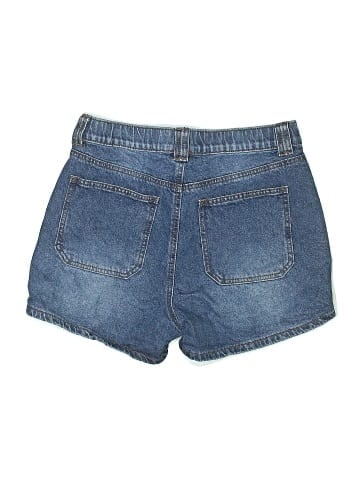 Wax Jean Denim Shorts (view 2)