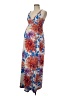 Seraphine Tropical Orange Casual Dress Size 8 Maternity - photo 1