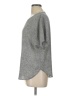 Anne Klein 100% Polyester Gray Short Sleeve Top Size L - photo 5