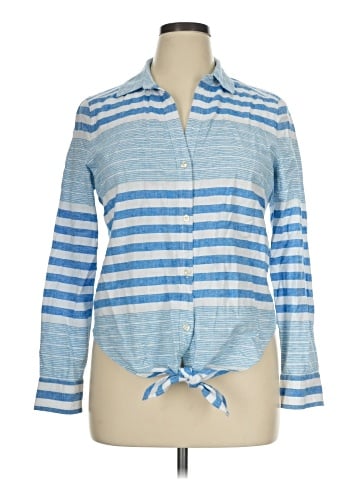 Vineyard Vines Long Sleeve Blouse (view 1)